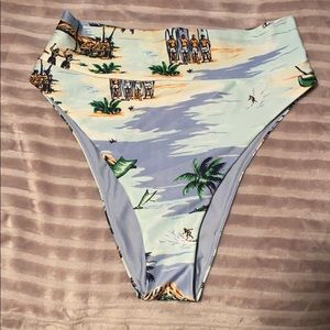 Aerie bottoms never worn! Medium high cut cheeky!